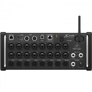 江苏百灵达 Behringer XR18 18路机架式数字调音台 iPad调音台 数字机架式调音台 iPad数字调音台 平板调音台 内置WIFI 录音混音扩声混音台 可自动混音 多轨录音