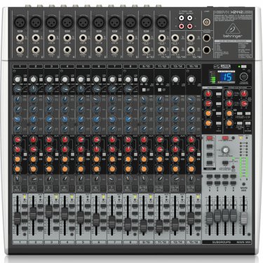 江苏百灵达 Behringer X2442USB 模拟调音台 USB声卡调音台 直播K歌调音台