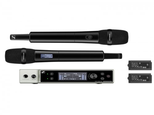 江苏森海赛尔 EW-DX 835-S SET 一拖二无线麦克风 教学会议舞台演出直播无线话筒 Sennheiser